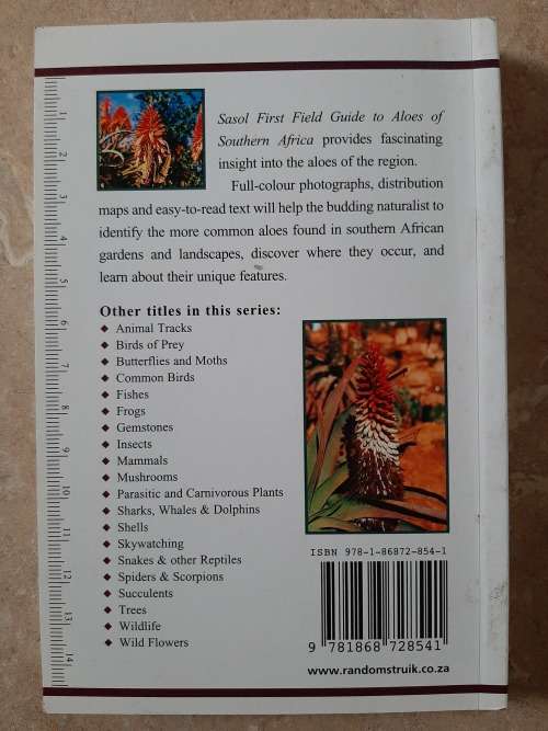 Sasol First Field Guide to Aloes of Southern Africa - Auhor: Gideon Smith