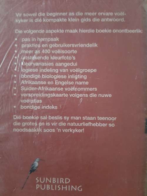 Sakgids tot Suider-Afrikaanse Voëls - Author: Burger Cillié and Ulrich Oberprieler