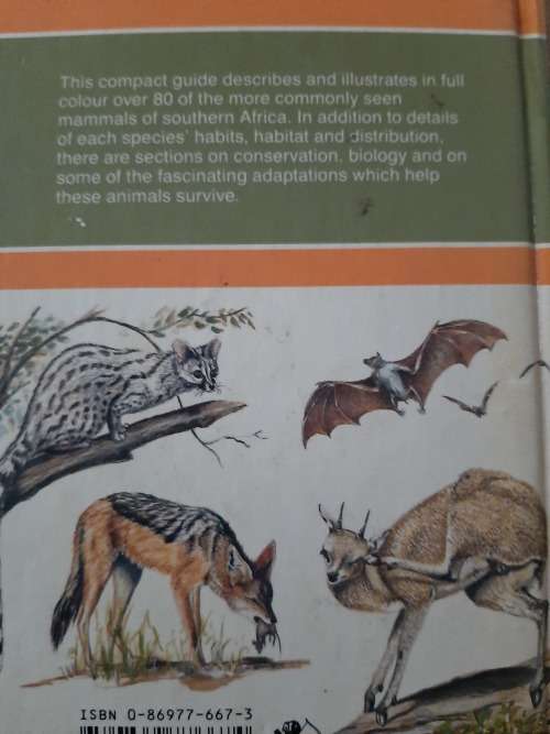 Struik Pocket Guides for Southern Africa Mammals - Author: John Skinner and Panny Meakin