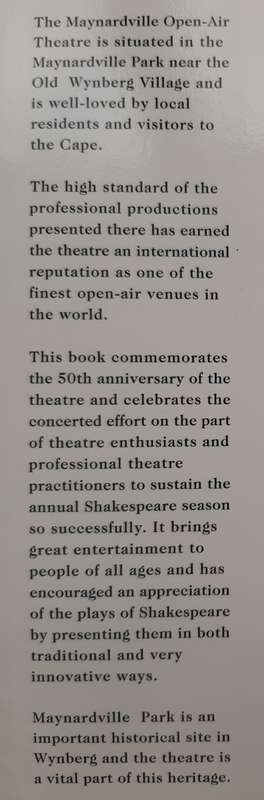 Shakespeare at Maynardville - Author: Helen Robinson