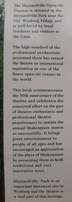 Shakespeare at Maynardville - Author: Helen Robinson