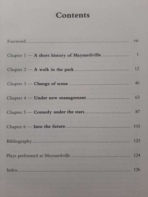 Shakespeare at Maynardville - Author: Helen Robinson