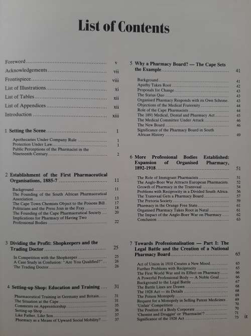 A History of Organised Pharmacy in South Africa 1885-1950 - Author: Mike Ryan