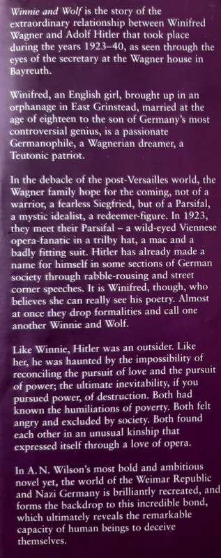 Winnie and Wolf - Author: A. N. Wilson
