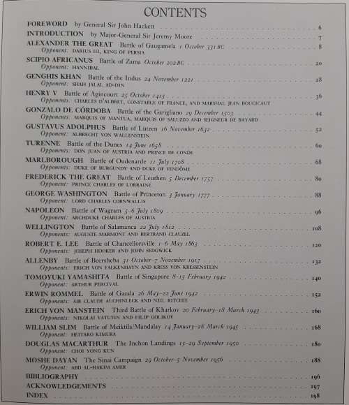 Great Commanders and Their Battles - Author: Anthony Livesey