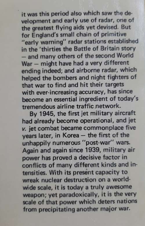 Military Air Power - Edited: John W R Taylor, FRHistS, AFRAeS, FSLAET and Kenneth Munson