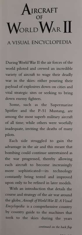 Aircraft of World War II: A Visual Encyclopedia - Author: Michael Sharpe, Jerry Scutts and Dan March
