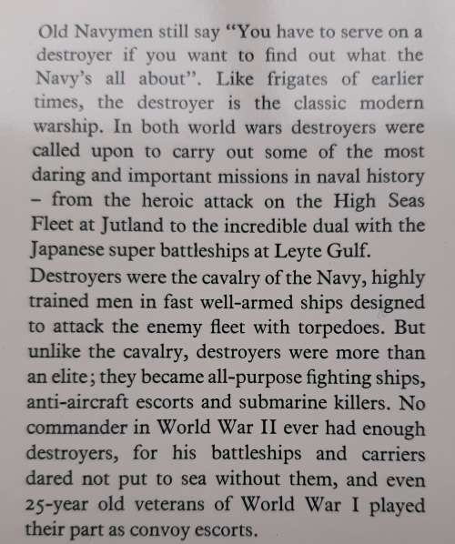 Destroyers - Author: Anthony Preston