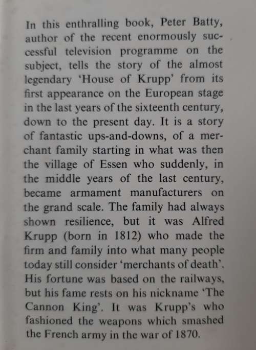 The House of Krupp - Author: Peter Batty