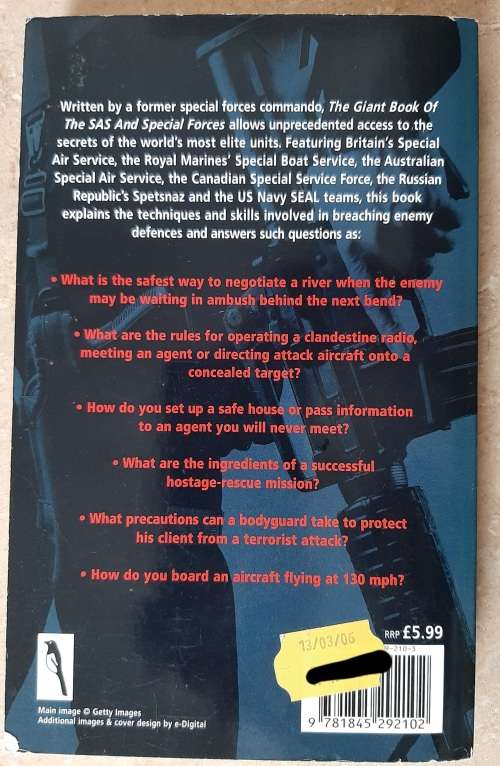 The Giant Book of The SAS & Special Forces - Author: Terry White