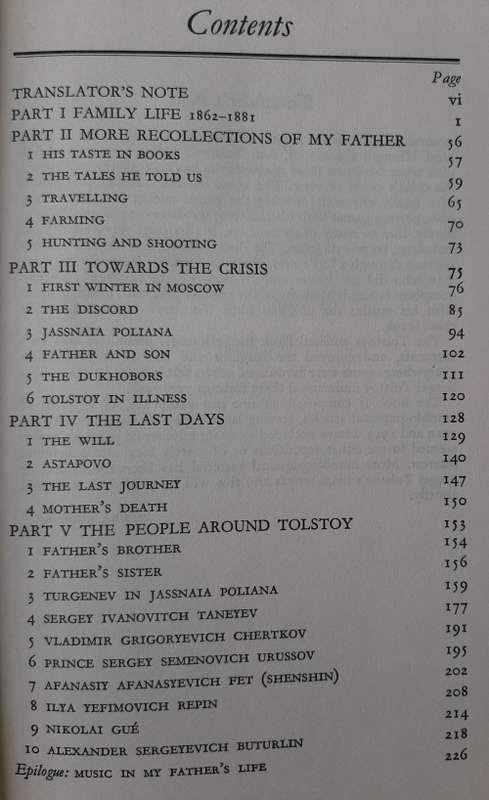 Tolstoy Remembered by His son Sergei Tolstoy