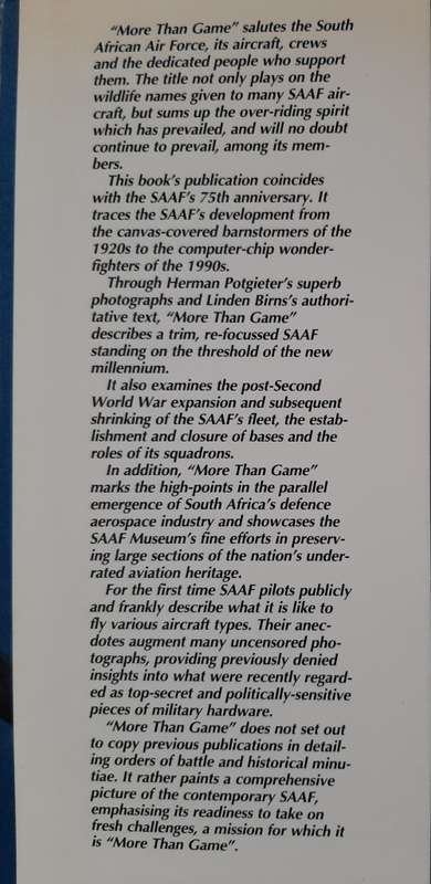 More Than Game - Author: Linden Birns & Herman Potgieter(Photographer)