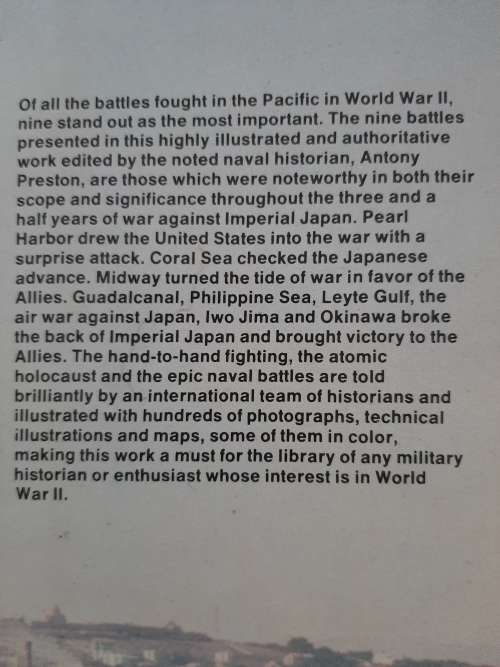 Decisive Battles of the Pacific War - Edited: Anthony Preston