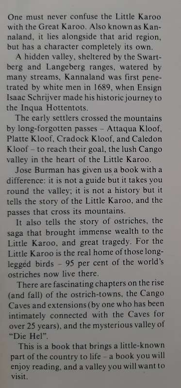 The Little Karoo - Author: Jose Burman