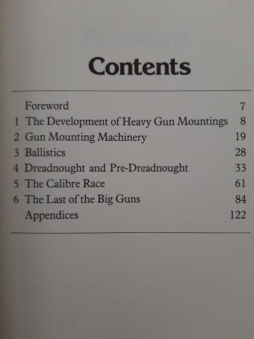 The Big Gun ~ Battleship Main Armament 1860-1945 - Author: Peter Hodges
