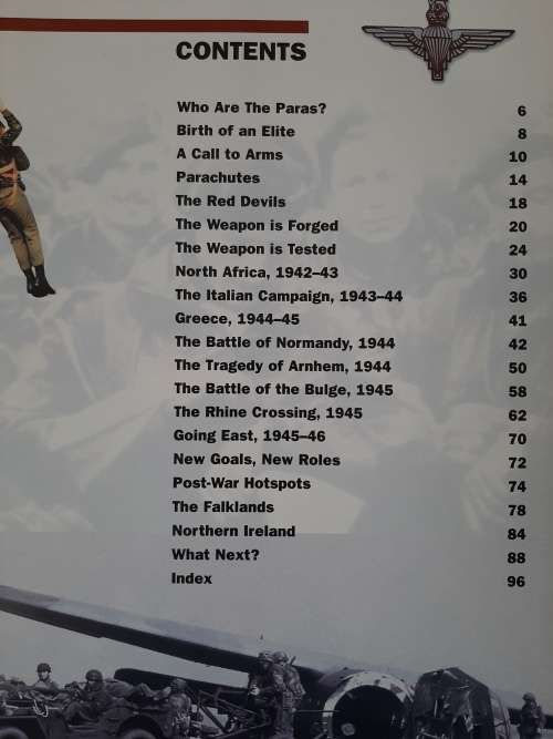 The Paras: The Story of the Parachute Regiment - Author: Theodore Rowland-Entwistle