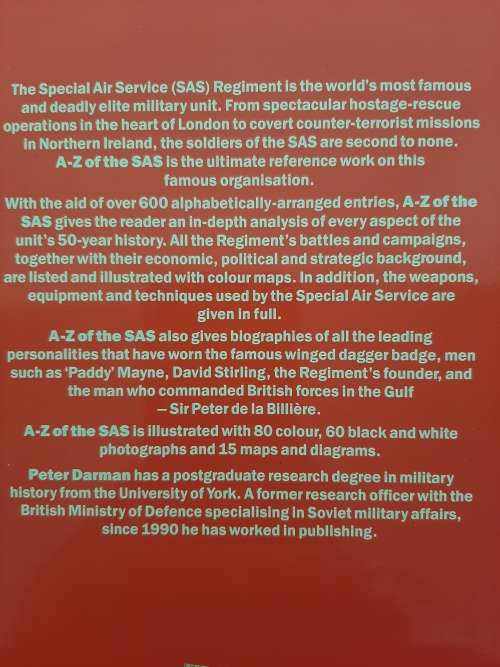 A-Z of the SAS - Author: Peter Darman