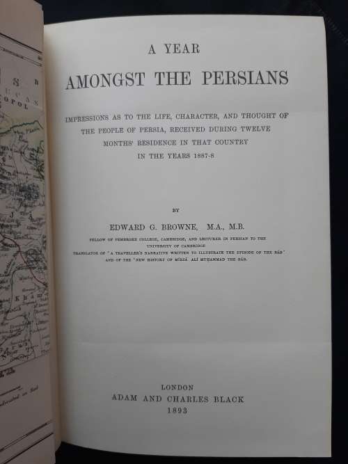 A Year Amongst the Persians - Author: Edward G. Browne