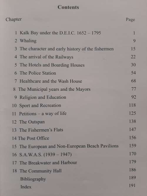 Kalk Bay~ A Place of Character - Author: Michael Walker