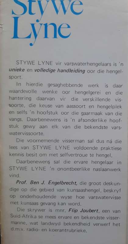 Stywe Lyne - Author: Flip Joubert