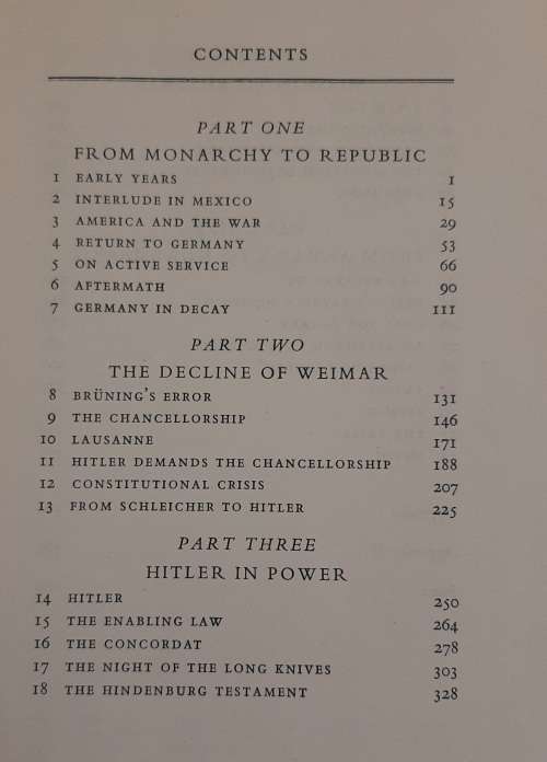 Franz von Papen Memoirs - Translated by Brian Connell