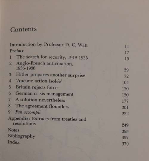 The Rhineland Crisis, 7 March 1936 - Author: J.T. Emmerson