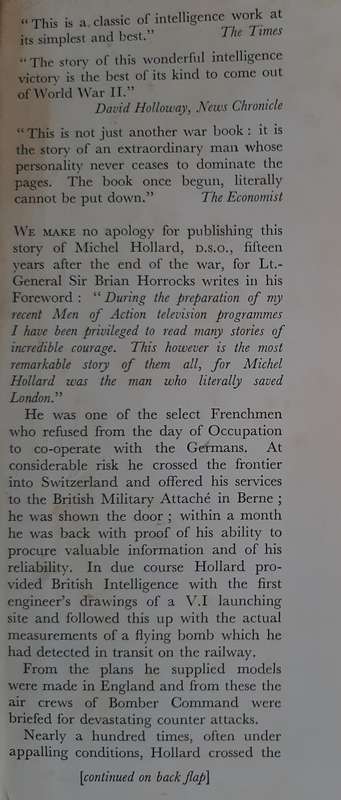 Agent Extraordinary: The story of Michael Hollard D.S.O.,Croix De Guerre - Author: George Martelli