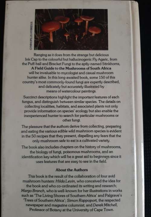A Field Guide to the Mushrooms of S.A. - Author: Levin, Branch, Rappoport & Mitchell
