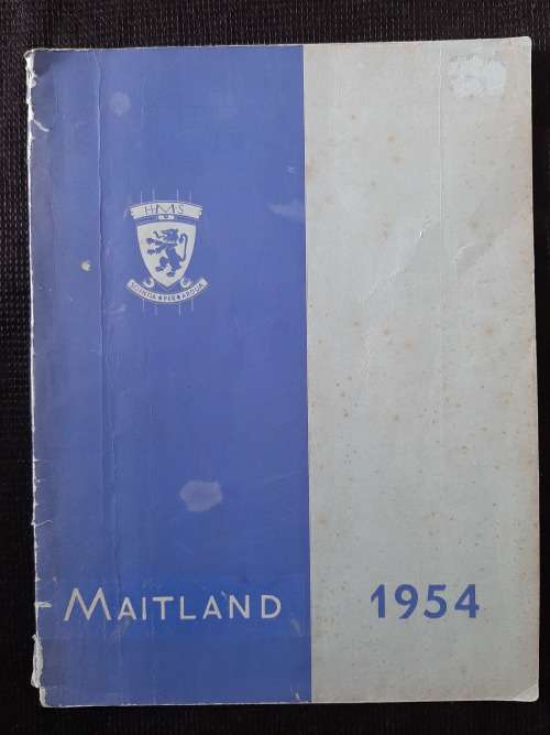 Maitland 1954 - Editors: Miss M.Lahee(English)/ Mnr. N.J. Roussouw(Afrikaans)