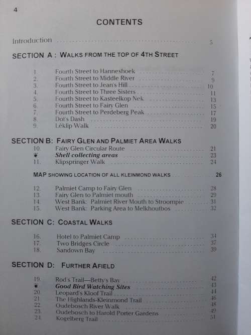 Where to Walk in Kleinmond - Author: Penny Palmer & Schalk Walters