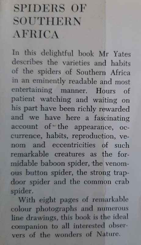 Spiders of Southern Africa - Author: J.H. Yates