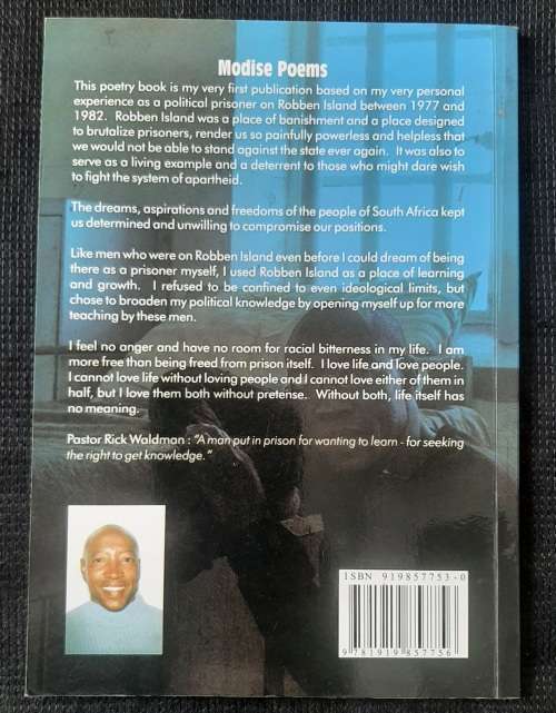 My Freedom, My Passion: Out of the Storm of Robben Island - Author: Modise Phekonyane