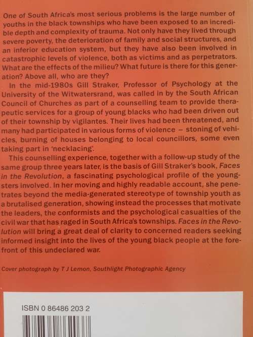 Faces in the Revolution - Author: Gill Straker