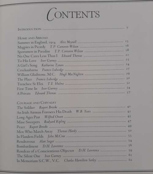 Some Corner of a Foreign Field: Poetry of The Great War - Edited: James Bentley