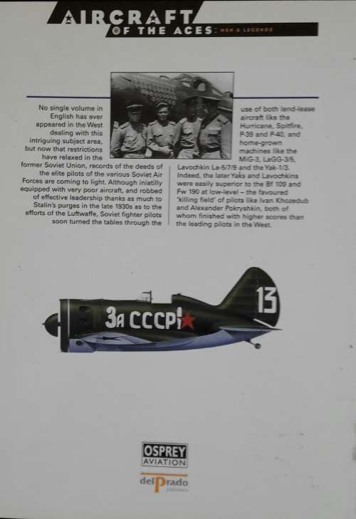 Soviet Aces of World War 2 Osprey Aircraft of the Aces
