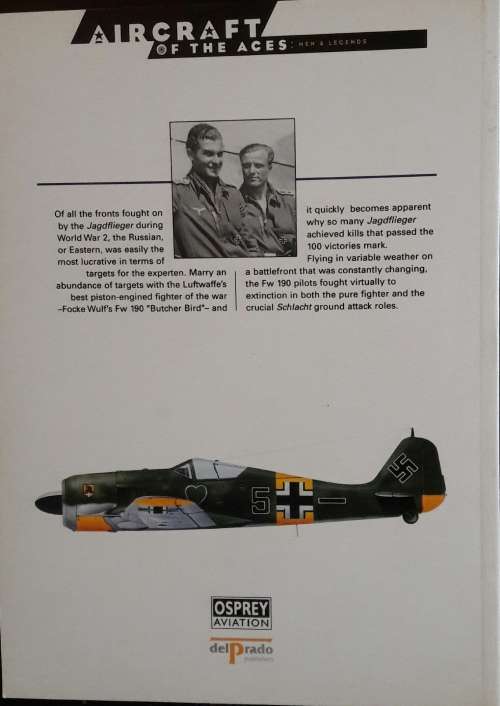 Focke-Wulf FW 190 Aces On The Eastern Front - Osprey Aviation