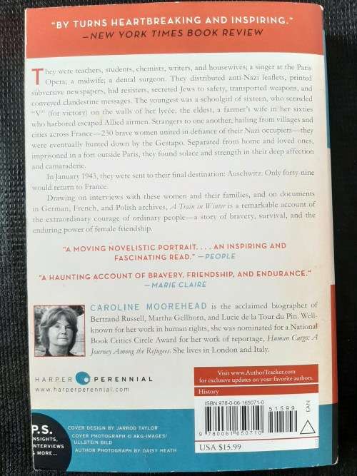 A Train in Winter - Author: Caroline Moorehead