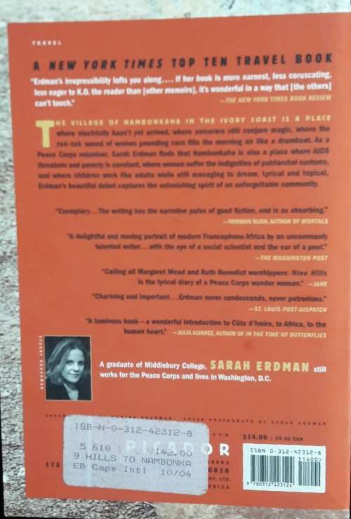 Nine Hills to Nambonkaha -Sarah Erdman