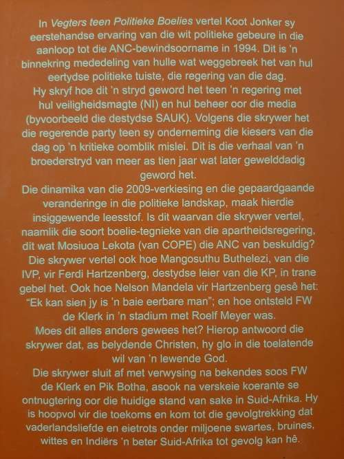 Vegters Teen Politieke Boelies - Author: Koot Jonker