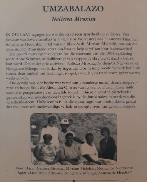 Umzabalazo - Author: Neliswa Mroxisa