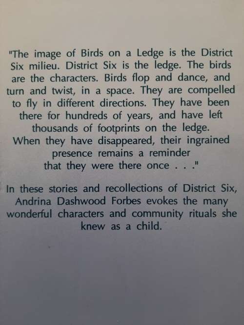 Birds on a Ledge - Author: Andrina Dashwood Forbes