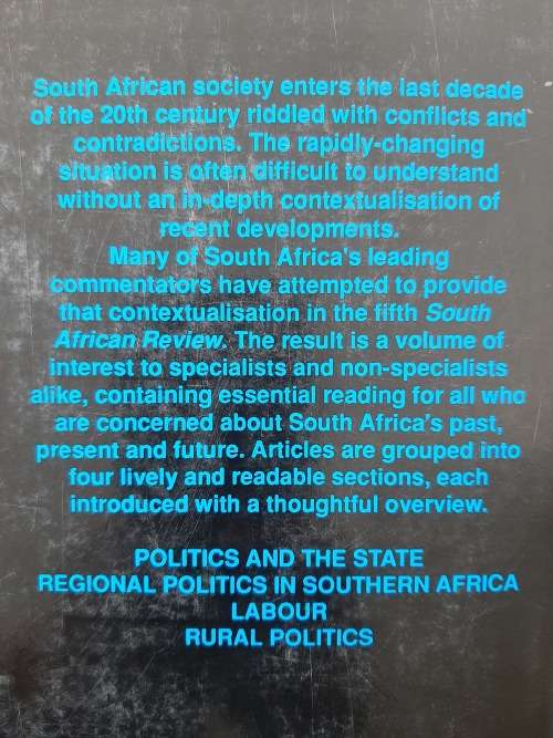 South Africa Review 5 - Edited & Compiled by Glenn Moss & Ingrid Obery