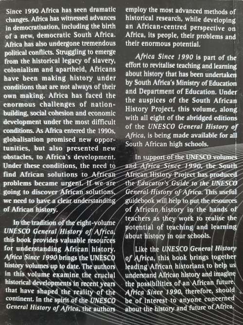 Africa Since 1990 - Edited: Y.N. Seleti