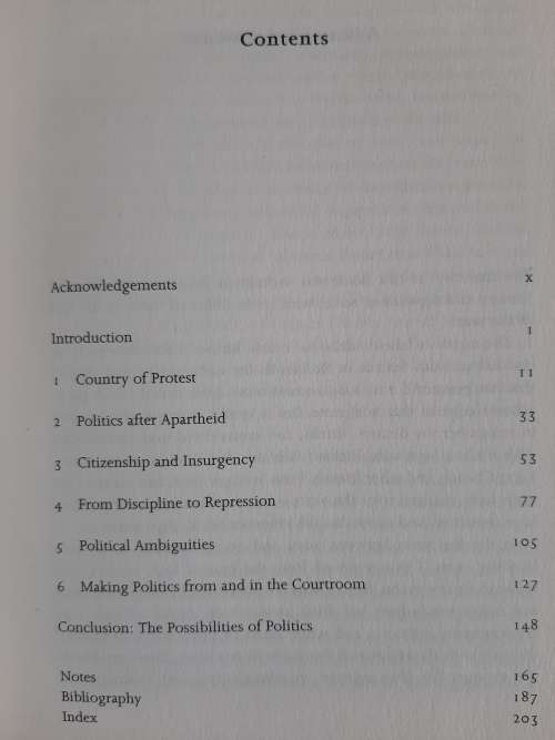 S.A.`s Insurgent Citizens: On Dissent & the Possibility of Politics - Author: Julian Brown