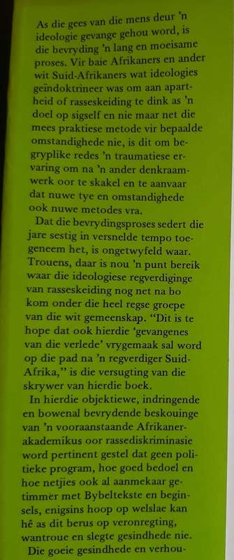 Afskied van Apartheid - Author: W.P. Esterhuyse
