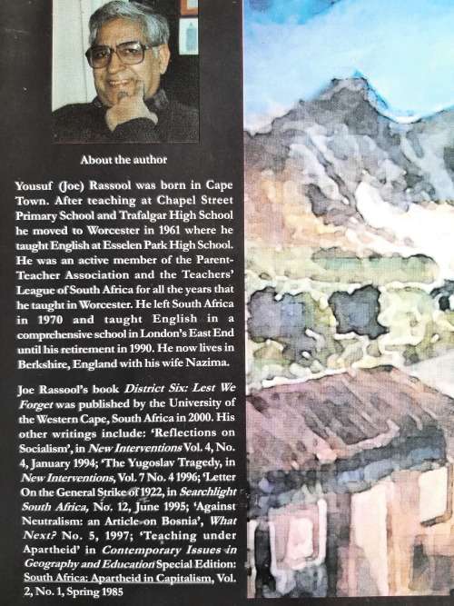 The Valley Awakes - Author: Yousuf (Joe) Rassool
