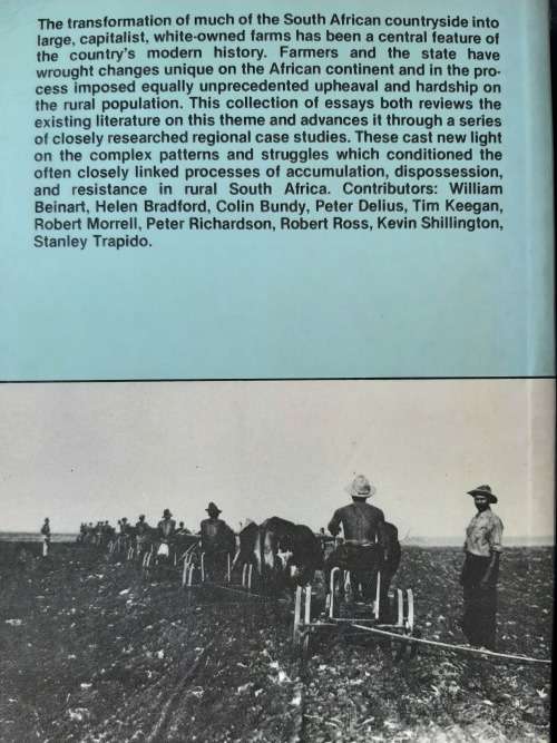 Putting a Plough to the Ground - Editorss: William Beinart, Peter Delius & Stanley Trapido