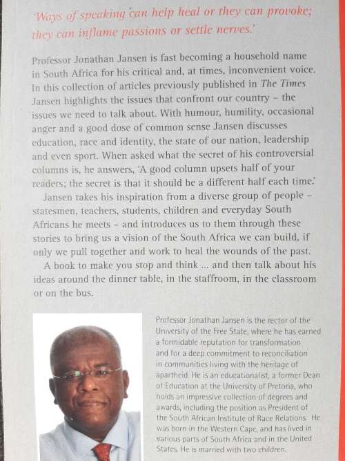 We Need to Talk - Author: Jonathan Jansen
