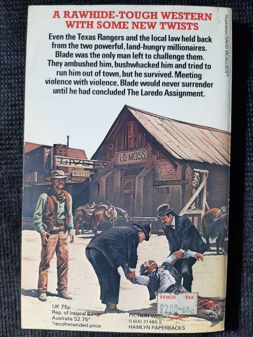 The Laredo Assignment: A Hero of the savage West~Balde - Author: Matt Chisholm