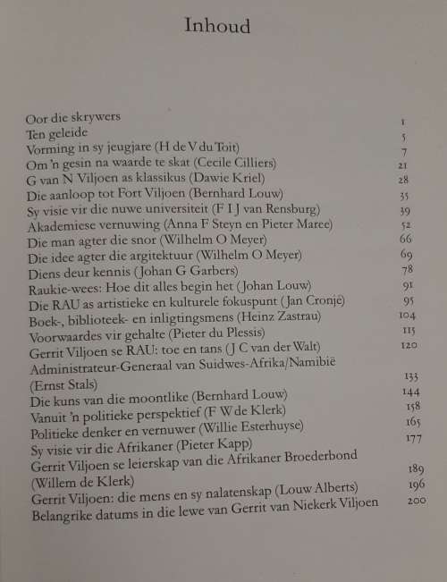 Bestendige Binnevuur:Perspektiewe op Gerrit Viljoen - Author: Bernard Louw & Frans van Rensberg~red.